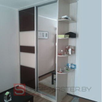 шкаф-купе шк-16.2020 с лакобелем