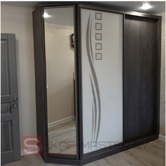 Шкаф-купе шк-12.2020 с пескоструем